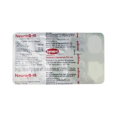 Neuro Q10 Capsule 10'S - Supplements-Vam