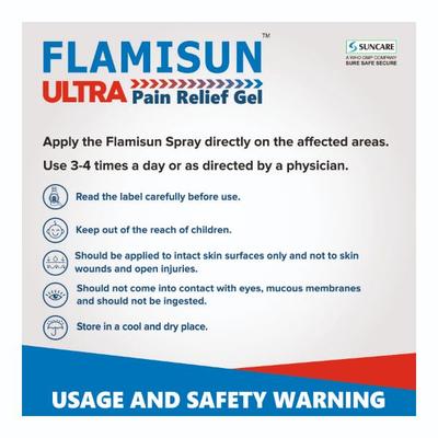 Flamisun Ultra Pain Relief Gel 30 gm - Gel/Cream
