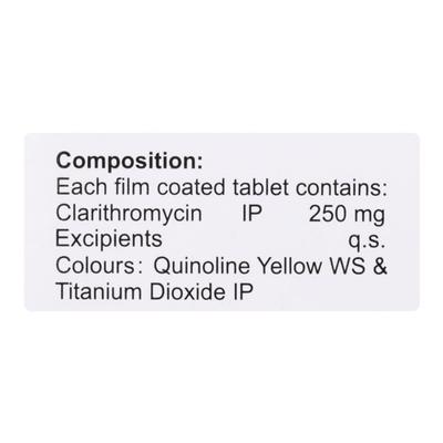 Aliclair 250mg Tablet 4'S - Bacterial Infections-Mac