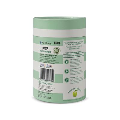 Power Gummies Apple Cider Vinegar Gummies for Managing Weight with Green Apple Flavour-60 Gummies 1's - Apple Cider Vinegar - Acv