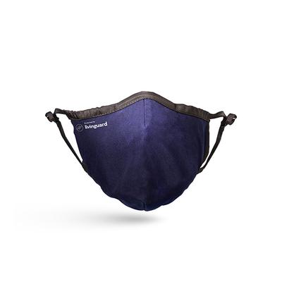 Livinguard Face Mask Street Without Valve (M) - Blue (Pack of 1) - Face Mask