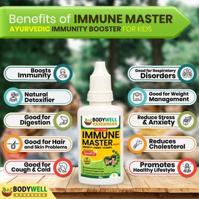 Bodywell Immune Master Drops (Pack of 2 x 40 ml) - General Health
