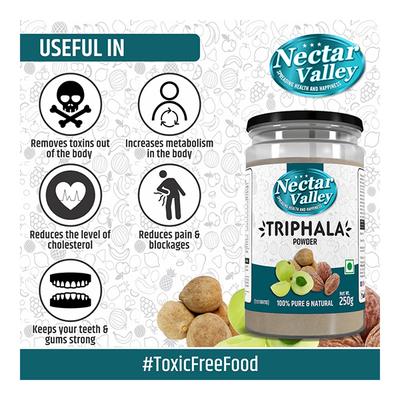 Nectar Valley Triphala Powder 250 gm - Health Products