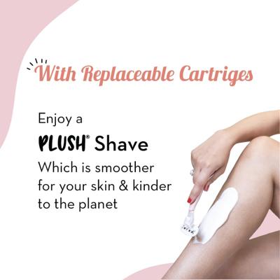 Plush Body Hair Removal Razor For Women 1's - Hair Removal Accessories