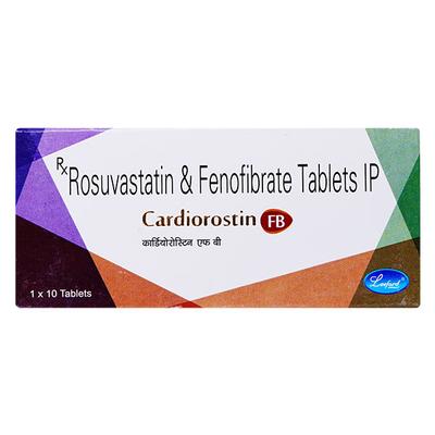 Cardiorostin FB Tablet 10'S - High Cholesterol-Dys