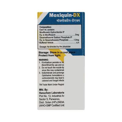 MOXIQUIN DX Eye Drops 10ml - Eye Infections-Eaa