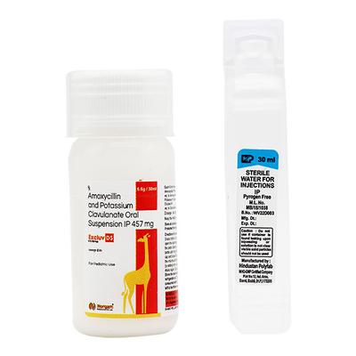 EXCLUV DS 457mg Dry Syrup 30ml - Bacterial Infections-Pen