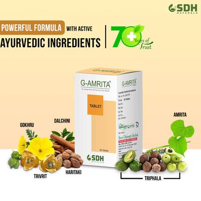 Shree Dhanwantri Herbals G-Amrita Tablet 60's - Speciality Medicines