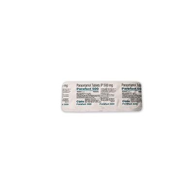 Parafast 500mg Tablet 10'S - Pain relief-Ano