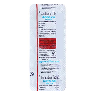 ASTELOR Tablet 10's - Allergies-Ant
