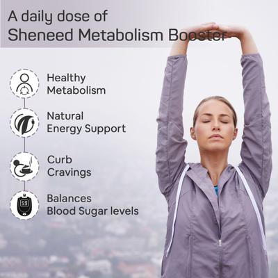 Sheneed Metabolism Booster- Weight Balance Capsule 60's - General Health