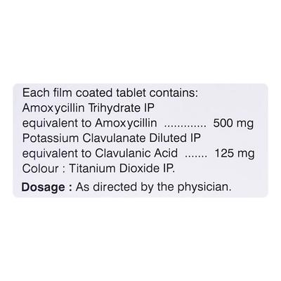 CLAMOX 625 Tablet 10's - Bacterial Infections-Pen
