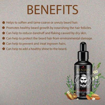 Zenius Beard Oil 30 ml - Personal Care (Ayush)