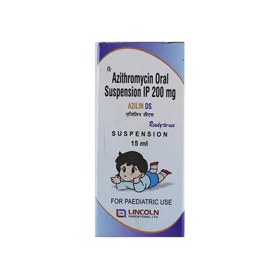 Azilin DS Suspension 15ml - Bacterial Infections-Mac