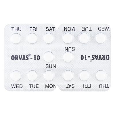 Orvas 10mg Tablet 14'S - High Cholesterol-Dys