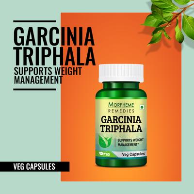 Morpheme Remedies Garcinia Triphala - 500mg Extract 60's - Herbal Dietary Supplement