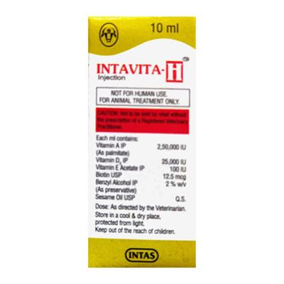 INTAVITA H (VET) Injection 10ml - Veterinary-Pharma