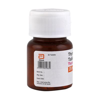 Thyronorm 25Mcg Tablet 30'S - Hypothyroidism