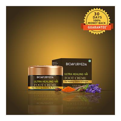 Bioayurveda Ultra Healing Foot Creme 20 gm - Foot Creams & Lotions