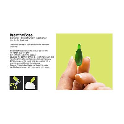 Briyo breatheEase Softgel 45's - Vital Health
