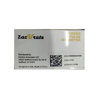 Zacvrate Finger Pulse Oximeter (500DL) 1's - Thermometer & Oximeter