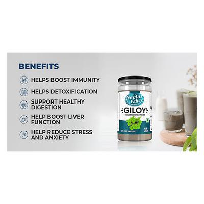 Nectar Valley Giloy Tinospora Cordifolia Powder 250 gm - Health Products