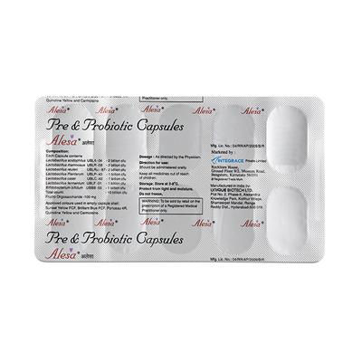 Alesa Capsule 10'S - Diarrhoea-Ant