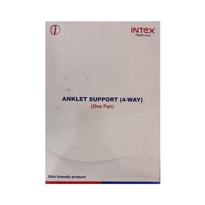 Intex Anklet Support 4 Way (One Pair) (M) - Arm/Elbow Supports