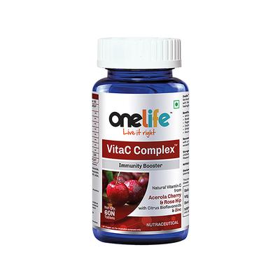 Onelife VitaC Complex Softgel 60's - Calcium And Minerals