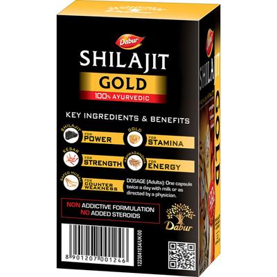 Dabur Shilajit Gold Capsule 20's - Sexual Healthcare