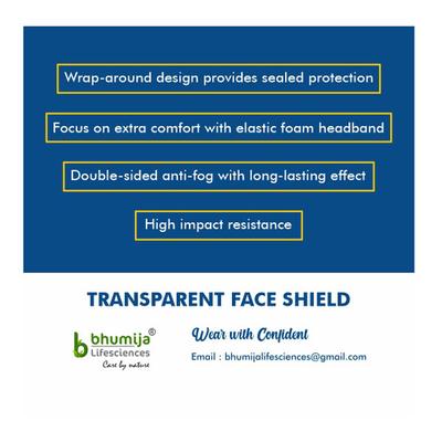 Bhumija Lifesciences Face Shield Mask (Pack of 5) - Face Mask