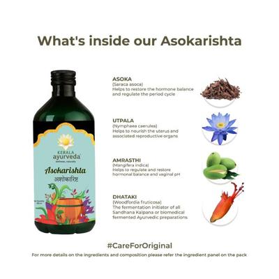 Kerala Ayurveda Asokarishta Syrup 450 ml - Speciality Medicines