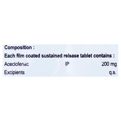 CYCLOFEN SR 200 Tablet 10's - Pain relief-Nsa