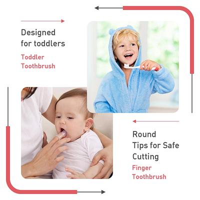 R for Rabbit Stylo All In One Grooming Kit - Red - Baby Grooming