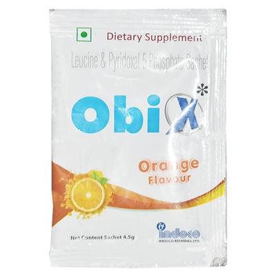 OBI X Orange Flavour Sachet 4.5gm - Supplements-Sup