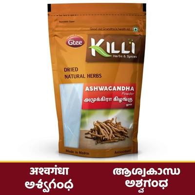 Gtee Killi Ashwagandha Powder 100 gm - Ashwagandha