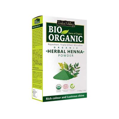 Indus Valley Bio Organic Herbal Henna Powder 100 gm - Personal Care (Ayush)