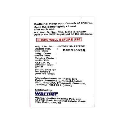 FIXIWAR Suspension 30ml - Bacterial Infections-Cep