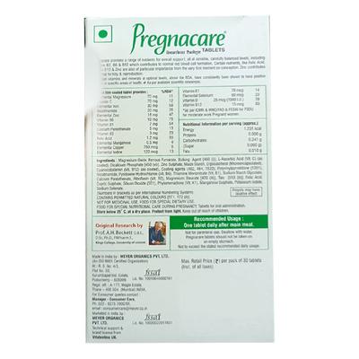 Pregnacare Tablet 30'S - Supplements-Vam