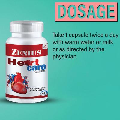 Zenius Heart Care Capsule 60's - Speciality Medicines