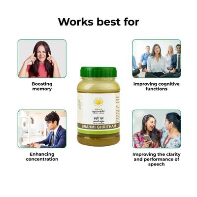 Kerala Ayurveda Brahmi Ghritham 150 ml - Speciality Medicines