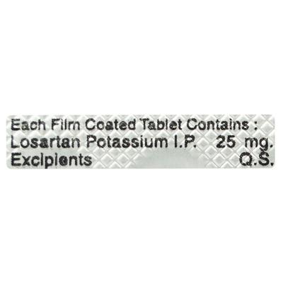 Losasun 25mg Tablet 10'S - Hypertension-Ang