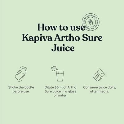 Kapiva Artho Sure Juice 1 ltr - Speciality Medicines