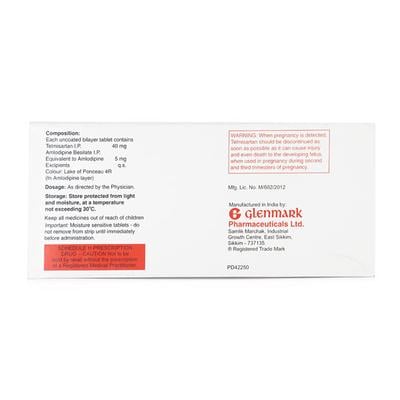 TELMA AM 40/5mg Tablet 30's - Hypertension-Ang