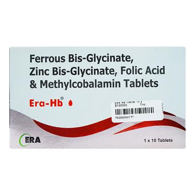 ERA HB Tablet 10's - Iron Supplement/Anaemia-Vma