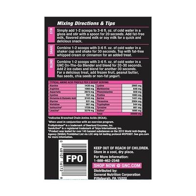 GNC Pro Performance AMP Women's Advanced Protein Powder - Vanilla Icecream 1.7 lb - Workout Essentials