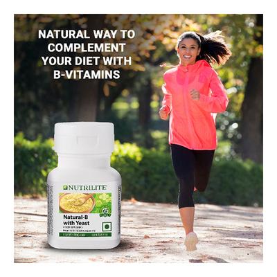 NUTRILITE NATURAL B WITH YEAST TABLET 100'S - Multi-Vitamins