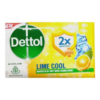 Dettol Soap - Lime Cool 125 gm - Soaps