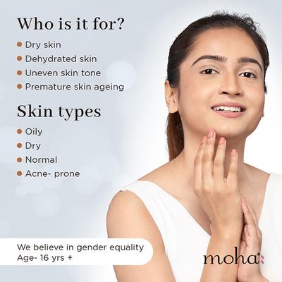 Moha Hydrating Face Serum Enriched with 2% Hyaluronic Acid 30 ml - Face Serum