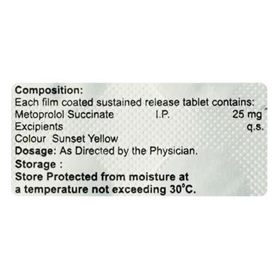METPIL XR 25 Tablet 15's - Hypertension-Bet